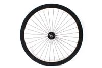 H plus Son SL42 Fixed Gear Voorwiel - Zwart