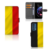 Motorola Edge 20 Pro Bookstyle Case Belgische Vlag - thumbnail