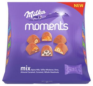 Milka Milka - Moments Assorti Box 169 Gram 8 Stuks