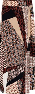 Skirt print browns