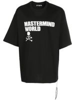 Mastermind Japan t-shirt oversize à logo imprimé - Noir - thumbnail