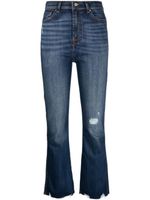 7 For All Mankind kick flare cropped jeans - Bleu