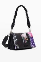 Tas met leerlook - BLACK - U