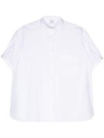 ASPESI chemise à détails plissés - Blanc