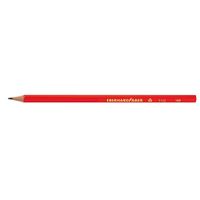 Eberhard Faber EF-510200 Potlood HB Driekantig Rood Gelakt - thumbnail