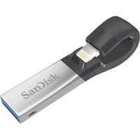 Sandisk iXpand USB flash drive 64 GB USB Type-A / Lightning 3.2 Gen 1 (3.1 Gen 1) Zwart, Zilver