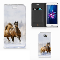 Huawei Y5 2 | Y6 Compact Hoesje maken Paarden - thumbnail