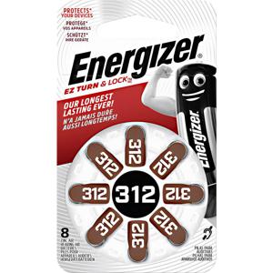 Energizer Knoopcel ZA312 1.4 V 8 stuk(s) 160 mAh Zink-lucht Hearing Aid PR41