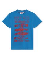 HUGO KIDS t-shirt Fancy en coton - Bleu