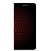 Xiaomi 11T | Xiaomi 11T Pro Hoesje met Magneet Geruit Rood