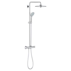 Grohe Vitalio 260 regendoucheset met 6 straalsoorten Ø26cm chroom