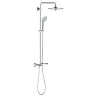 Grohe Vitalio 260 regendoucheset met 6 straalsoorten Ø26cm chroom