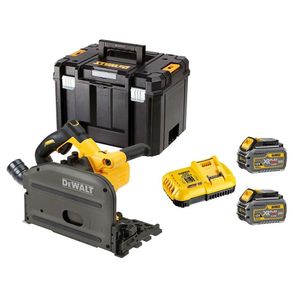 DeWalt DCS520T2 XR Flexvolt Inval Cirkelzaag 54v 165mm - DCS520T2-QW