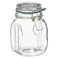 5Five Weckpot/inmaakpot Jarro - 750 ml - glas - beugelsluiting - D12 x H16 cm   - - thumbnail