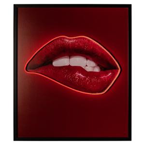 Richmond Wall Art Lips - Rood