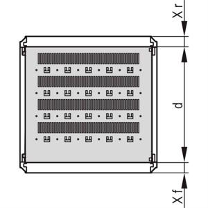 nVent SCHROFF 22130326 Legbord (b x d) 600 mm x 797 mm 1 stuk(s)