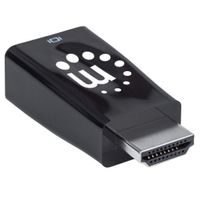 Manhattan 151542 HDMI Adapter [1x HDMI-stekker - 1x VGA-bus] Zwart - thumbnail