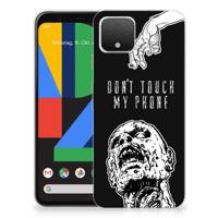 Silicone-hoesje Google Pixel 4 Zombie