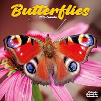 Butterflies Calendar 2026 Square Butterfly Wall Calendar - 16 Month