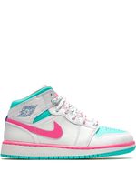 Jordan Kids baskets montantes Air Jordan 1 - Blanc - thumbnail