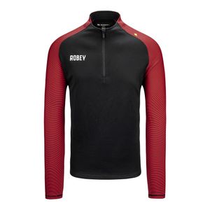 Robey Performance Half-Zip Trainingstrui Kids Zwart Rood