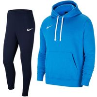 Nike Park 20 Fleece Hoodie Trainingspak Blauw - thumbnail