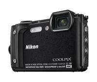 Nikon W300 Digitale camera 16 Mpix Zoom optisch: 5 x Zwart WiFi, Waterdicht, 4K Video, GPS, Schokbestendig, Stofdicht, Bluetooth, Full-HD video-opname