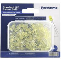 Barthelme LED-assortiment Geel Rond 5 mm 800 mcd 35 ° 30 mA 2 V