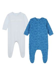 Marc Jacobs Kids pyjama à manches longues - Bleu