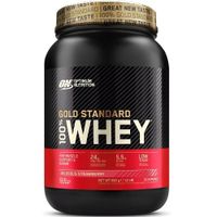 100% Whey Gold Standard 908gr  Aardbei