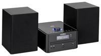 Reflexion HIF79DAB HiFi-stereo-installatie 2 x 40 watt max. muziekvermogen, CD/MP3, DAB+ digitale tuner, Bluetooth, streaming, USB/MP3, alarm/klok/slaaptimer, zwart