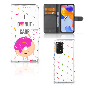 Xiaomi Redmi Note 11 Pro 5G/4G Book Cover Donut Roze