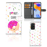 Xiaomi Redmi Note 11 Pro 5G/4G Book Cover Donut Roze - thumbnail