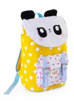 Lemon Ribbon rugzak junior 9 liter 24 x 34 cm polyester geel/wit