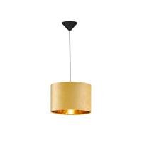 Fischer & Honsel Hanglamp Aura geel velvet 60518