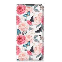 Samsung Galaxy A53 Smart Cover Butterfly Roses - thumbnail