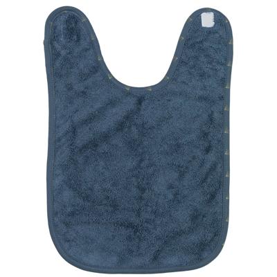 Pericles Slabbetje Steel Junior 45 X 30 Cm Polykatoen Navy