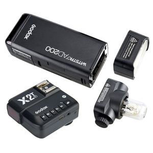 Godox Witstro AD200 Portable Flitser + X2 Transmitter voor Fujifilm