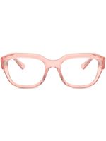 Ray-Ban lunettes de vue Leonid à logo - Rose - thumbnail