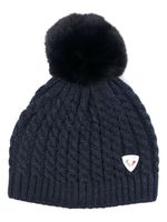 Rossignol bonnet Kitsi en maille torsadée - Bleu - thumbnail