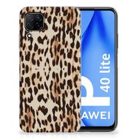 Huawei P40 Lite TPU Hoesje Leopard - thumbnail