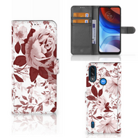 Hoesje Motorola Moto E7i Power | E7 Power Watercolor Flowers