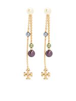 Tory Burch boucles d'oreilles Kira serties de perles