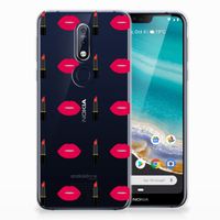 Nokia 7.1 TPU bumper Lipstick Kiss - thumbnail