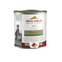 Almo Nature HFC Natural rund met aardappel en erwten natvoer hond (290 g) 24 x 290 g - thumbnail