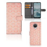 Nokia G10 | G20 Telefoon Hoesje Pattern Orange