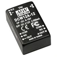 DC/DC-converter Mean Well DCW12B-15 +/-15 V/DC 400 mA