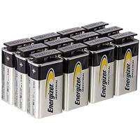 Energizer Industriële alkaline 6LR61 EN22 9V E-blok, 12 stuks