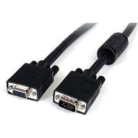 StarTech.com MXT105HQ 15 ft VGA-verlengkabel, HD15 VGA-verlengkabel, drievoudig coaxiaal, mannelijk/vrouwelijk, VGA-monitorkabel