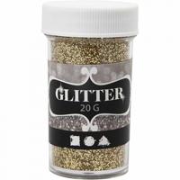 Creotime glitter goud 20 gram